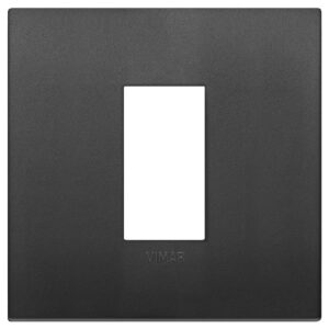 Placca 2m Tecnopolimero Nero